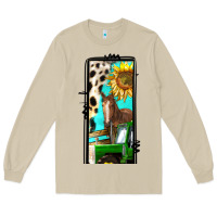 Mushroom farm life alphabet lowercase letters l Long Sleeve Tee - BundleAndBundleShop