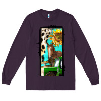 Plum farm life alphabet lowercase letters l Long Sleeve Tee - BundleAndBundleShop