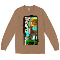 Toasted Coconut farm life alphabet lowercase letters l Long Sleeve Tee - BundleAndBundleShop