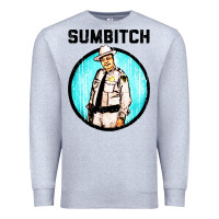 Heather Grey sumbitch Premium Sweatshirt - linhVisuals