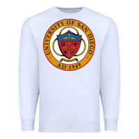 White university of san diego Premium Sweatshirt - linhVisuals