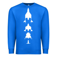 True Royal Virgin Galactic Evolution Premium Sweatshirt - linhVisuals