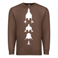Chestnut Virgin Galactic Evolution Premium Sweatshirt - linhVisuals