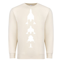 Sandshell Virgin Galactic Evolution Premium Sweatshirt - linhVisuals