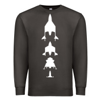 Smoke Virgin Galactic Evolution Premium Sweatshirt - linhVisuals