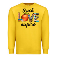 Lemon teach love inspıre Premium Sweatshirt - JahusDesignShop