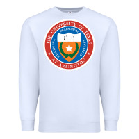 White university of texas at arlington seal Premium Sweatshirt - linhVisuals