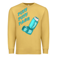 Antique Gold puff puff pass inhaler Premium Sweatshirt - linhVisuals