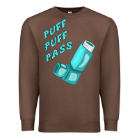Chestnut puff puff pass inhaler Premium Sweatshirt - linhVisuals