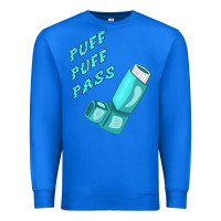 True Royal puff puff pass inhaler Premium Sweatshirt - linhVisuals
