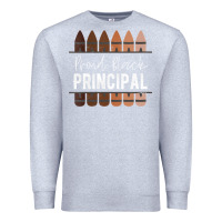 Heather Grey womens proud black principal, black history month school principal v n Premium Sweatshirt - linhVisuals