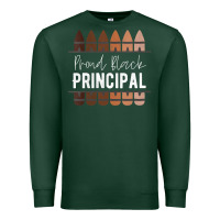 Sports Green womens proud black principal, black history month school principal v n Premium Sweatshirt - linhVisuals