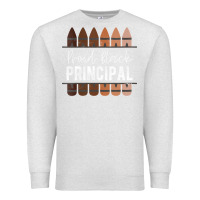 Oatmeal Heather womens proud black principal, black history month school principal v n Premium Sweatshirt - linhVisuals