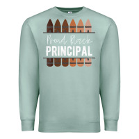 Seafoam womens proud black principal, black history month school principal v n Premium Sweatshirt - linhVisuals