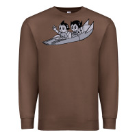 Chestnut newastro boy and uran Premium Sweatshirt - linhVisuals