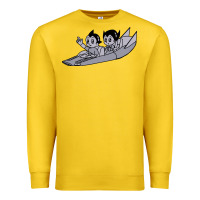 Lemon newastro boy and uran Premium Sweatshirt - linhVisuals