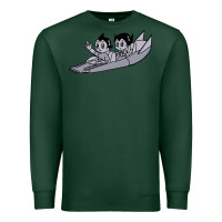 Sports Green newastro boy and uran Premium Sweatshirt - linhVisuals