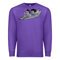 Purple newastro boy and uran Premium Sweatshirt - linhVisuals