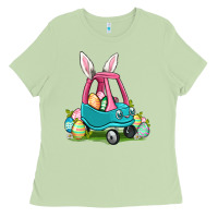 Matcha Easter toddler car Ladies Tee - OliviaCreatesArt
