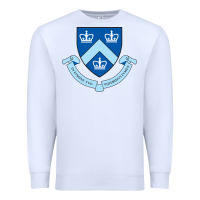 White columbia university shield Premium Sweatshirt - linhVisuals