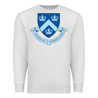 Oatmeal Heather columbia university shield Premium Sweatshirt - linhVisuals