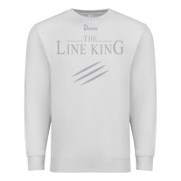 Dove Grey funny drugs the line king design Premium Sweatshirt - linhVisuals