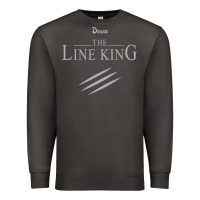 Smoke funny drugs the line king design Premium Sweatshirt - linhVisuals