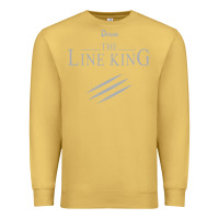 Antique Gold funny drugs the line king design Premium Sweatshirt - linhVisuals