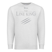 Oatmeal Heather funny drugs the line king design Premium Sweatshirt - linhVisuals