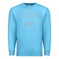 Ocean Blue funny drugs the line king design Premium Sweatshirt - linhVisuals