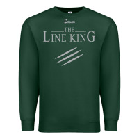 Sports Green funny drugs the line king design Premium Sweatshirt - linhVisuals