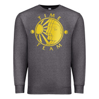 Charcoal Heather time team Premium Sweatshirt - linhVisuals