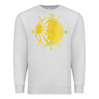Dove Grey time team Premium Sweatshirt - linhVisuals