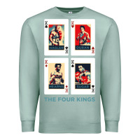 Seafoam the four kings of boxing Premium Sweatshirt - linhVisuals