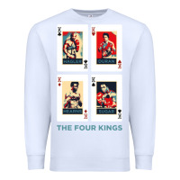 White the four kings of boxing Premium Sweatshirt - linhVisuals