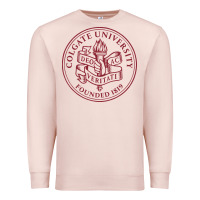 Pale Pink colgate university seal Premium Sweatshirt - linhVisuals