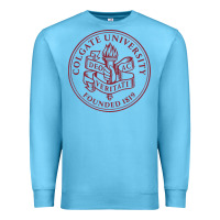 Ocean Blue colgate university seal Premium Sweatshirt - linhVisuals