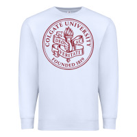 White colgate university seal Premium Sweatshirt - linhVisuals