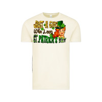 Vintage Arctic Just a girl who loves St. Patrick's Day Vintage Tee - FaDigitalArtStudio
