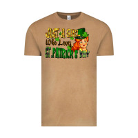 Vintage Camel Just a girl who loves St. Patrick's Day Vintage Tee - FaDigitalArtStudio