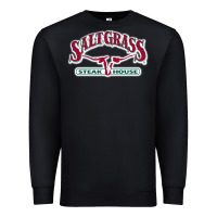 Black Saltgrass Steakhouse Premium Sweatshirt - linhVisuals