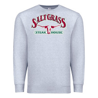 Heather Grey Saltgrass Steakhouse Premium Sweatshirt - linhVisuals