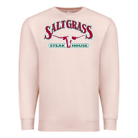 Pale Pink Saltgrass Steakhouse Premium Sweatshirt - linhVisuals