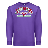 Purple Saltgrass Steakhouse Premium Sweatshirt - linhVisuals
