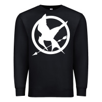 Black The Hunger Games Trilogy Premium Sweatshirt - linhVisuals