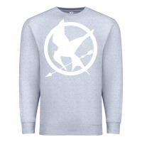 Heather Grey The Hunger Games Trilogy Premium Sweatshirt - linhVisuals