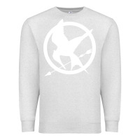 Oatmeal Heather The Hunger Games Trilogy Premium Sweatshirt - linhVisuals