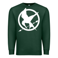 Sports Green The Hunger Games Trilogy Premium Sweatshirt - linhVisuals