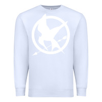 White The Hunger Games Trilogy Premium Sweatshirt - linhVisuals