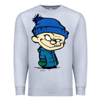 Heather Grey calvin Premium Sweatshirt - linhVisuals